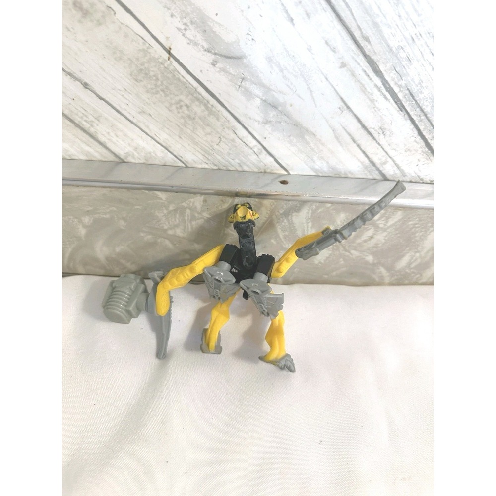 Lego 2008 Bionicle McDonalds Mistika Yellow Black Gray Happy Meal Toy